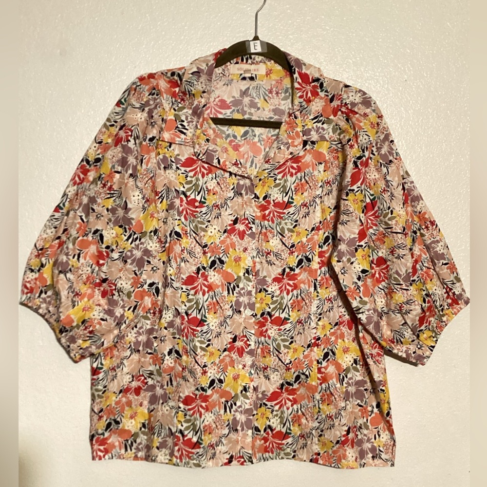 Solitaire Floral Blouse